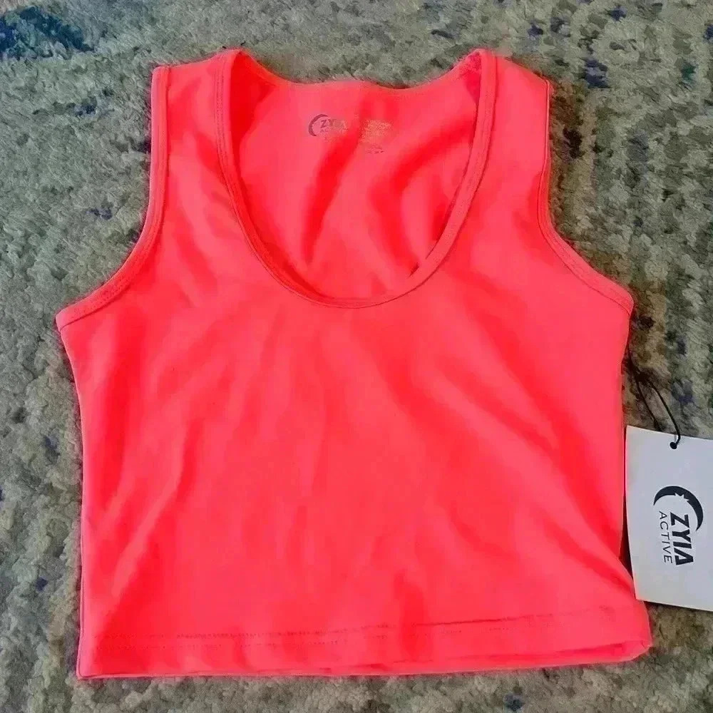 NWT Zyia Flamingo Stronger Tank